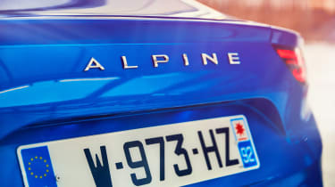 Alpine A110 - Alpine badge