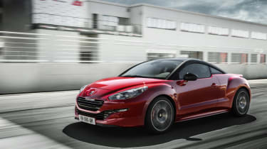 Peugeot RCZ R coupe 2014 side track