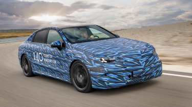 Mercedes C-Class prototype - front