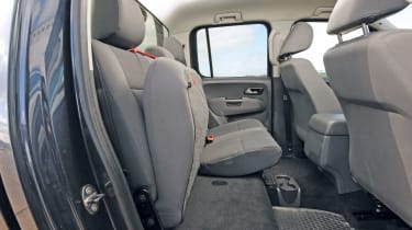 Volkswagen Amarok rear seats