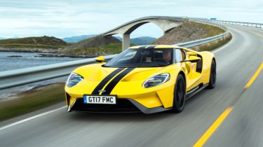 Ford GT Norway road trip - front quarter 