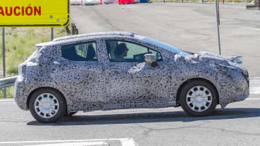Nissan Micra 2017 spies side