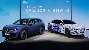 New BMW i3 and iX3 - front static 