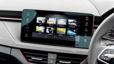 Skoda Kamiq - infotainment menu