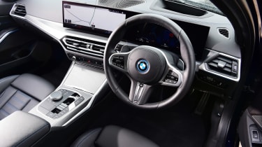 BMW 330e - cabin