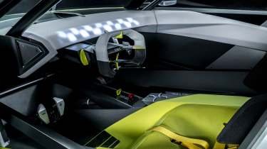 Vauxhall Corsa GSE Vision Gran Turismo concept interior