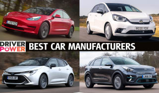 Best car manufacturers - Driver Power 2021 header