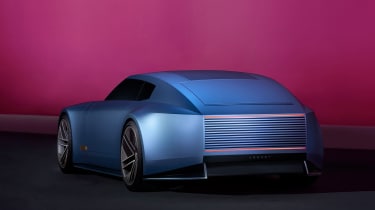 Jaguar Type 00 blue rear