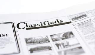 Classified advertisement listings