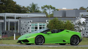 Lamborghini Huracan Spyder - front