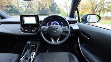 Toyota Corolla hybrid Long term - interior