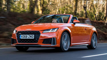 Audi TT Roadster - driving