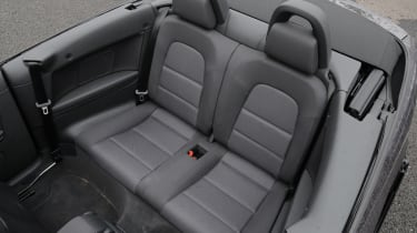 Audi A3 Cabriolet 1.6 TDI rear seats