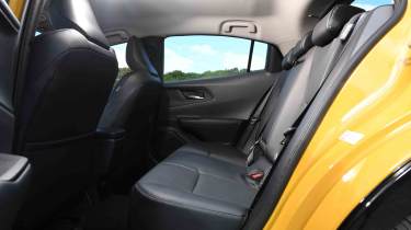 Toyota Prius - rear seats