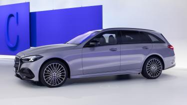 Mercedes C-Class Estate facelift - front static