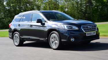 Subaru Outback - front tracking