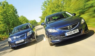 Mazda6 vs. Toyota Avensis