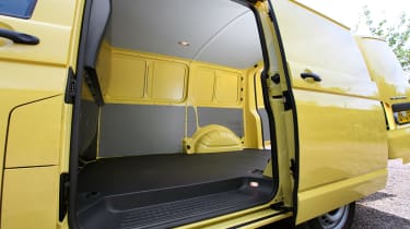 Volkswagen Transporter side door open