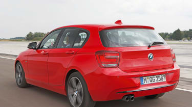 BMW 3-cylinder Prototype rear tracking