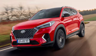 Hyundai Tucson N Line - front tracking