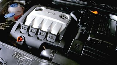 Volkswagen Golf GT TDI engine
