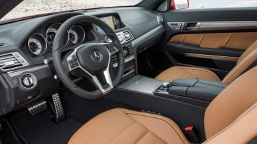 Mercedes E-Class Coupe interior