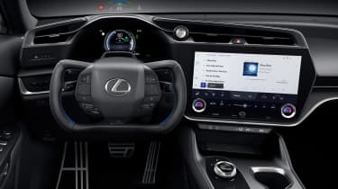 Lexus RZ update - dash