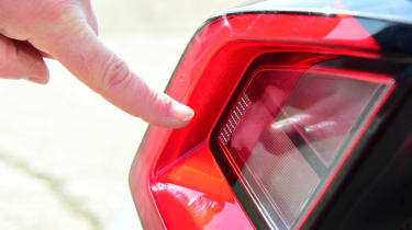 BMW X1 long-term test - first report rear light
