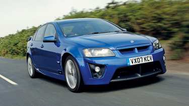 Vauxhall VXR8 - front tracking