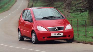 Mercedes A-Class Mk1 - front cornering