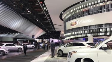 Detroit Motor Show 2017 show floor