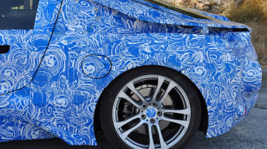BMW i8 rear profile