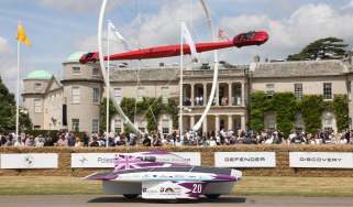 Goodwood Festival of Speed 2024 - MG sculpture