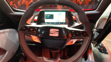 SEAT Minimo concept - steering wheel