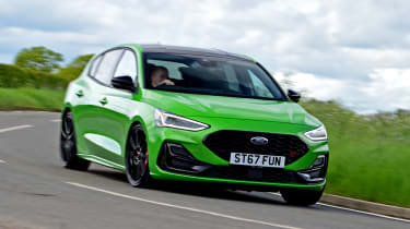 Ford Focus ST Track Pack - front cornering