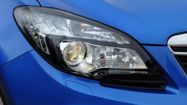 Vauxhall Mokka headlight detail