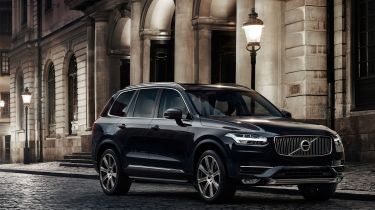 Volvo XC90 driving