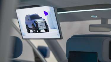 Freelander Concept 97 - rear screen