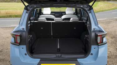 Citroen C3 Aircross being driven in the UK - boot