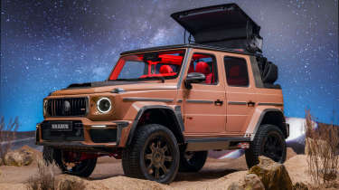 New Brabus XL 800 Cabrio - front 3/4 roof folding