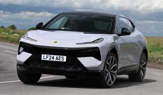 Lotus Eletre - front cornering