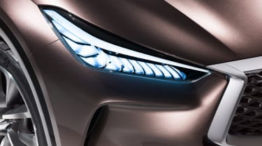 Infiniti QX50 Concept - headlight