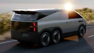 XPeng Aero HT ‘flying car’ - rear 3/4 dynamic