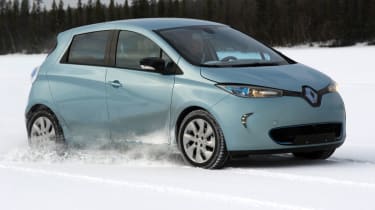 Renault Zoe front tracking
