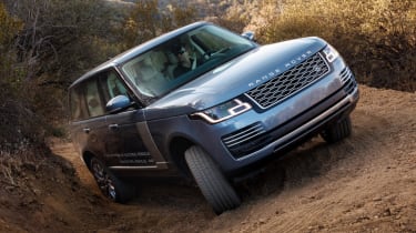 New Range Rover PHEV 2017 review - hill climb