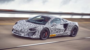 McLaren Artura - spyshot 1