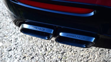 Mercedes-AMG SL 55 - tailpipes