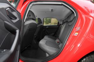 Audi A1 - rear seats