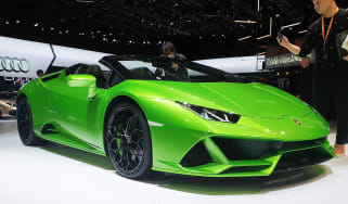 lamborghini huracan evo spyder static geneva