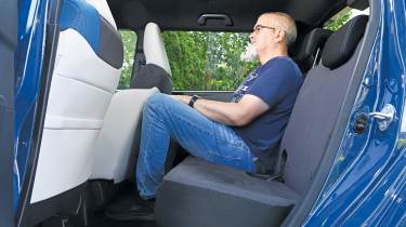 Honda Super-N - rear seats